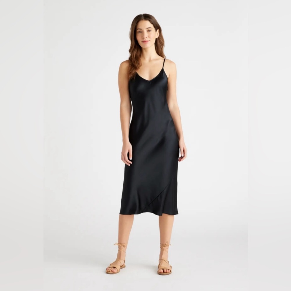 Quince Washable Silk Slip Dress